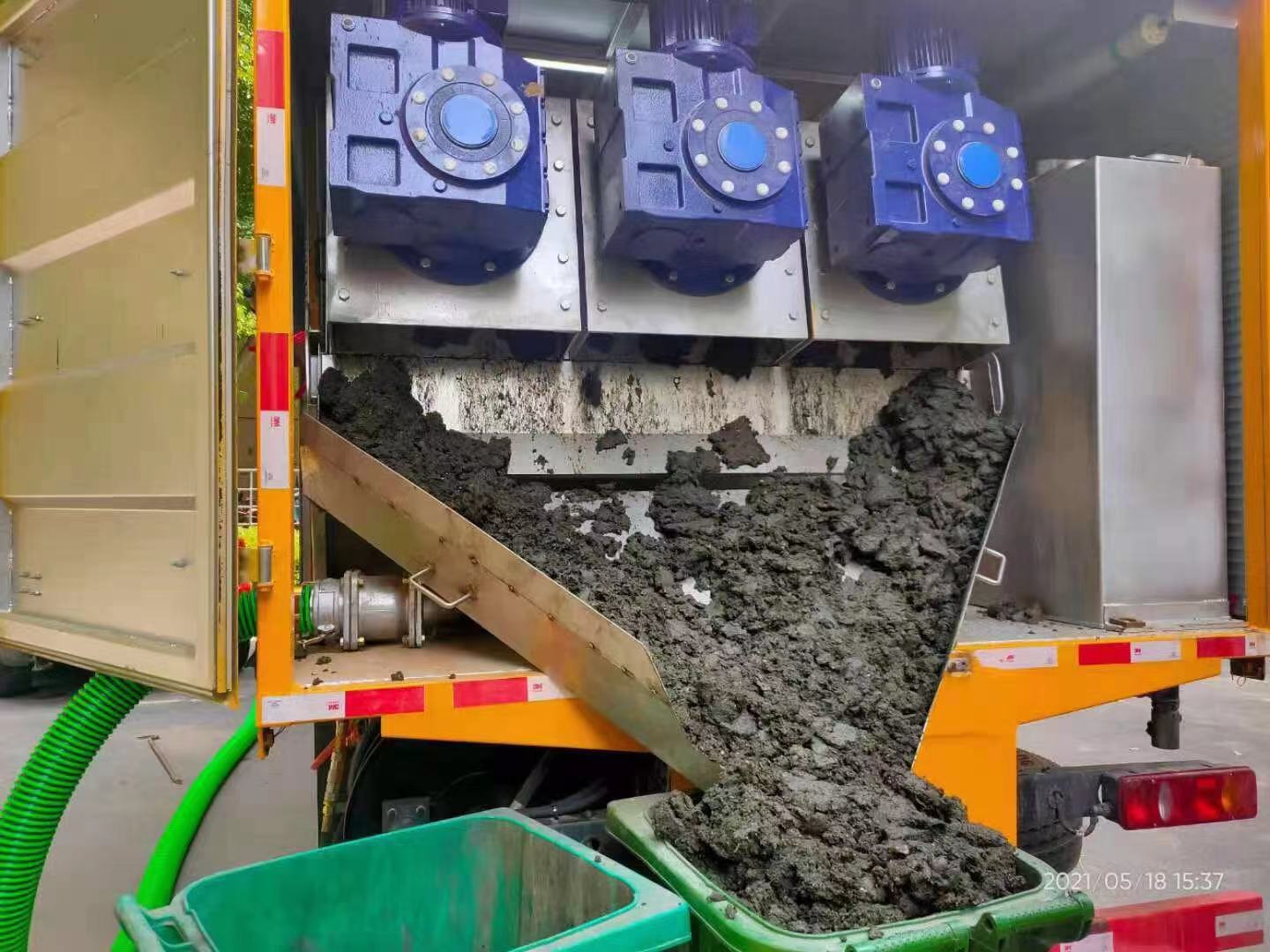 修水化粪池清掏城市维护站-泥浆净化干湿分离处理